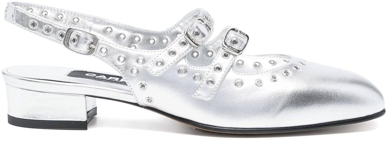 Carel Paris With Heel Silver Zilver