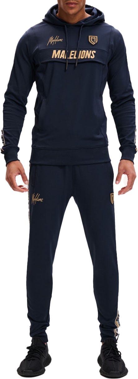 Malelions Malelions Sport Warming-Up Hoodie Blauw