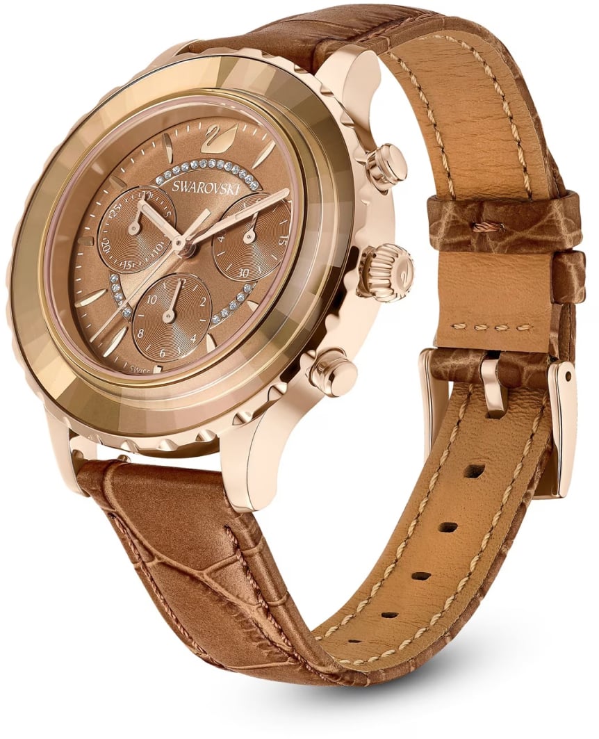 Swarovski Octea Lux Chrono Watch Goud