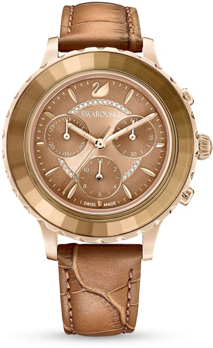 Swarovski Octea Lux Chrono Watch Goud