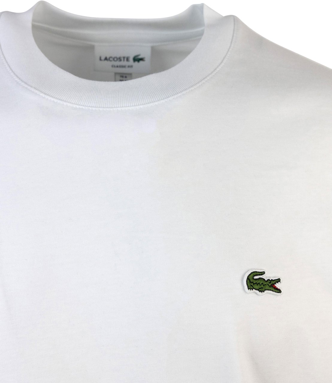 Lacoste Sport Logo T-Shirt Heren Wit Wit
