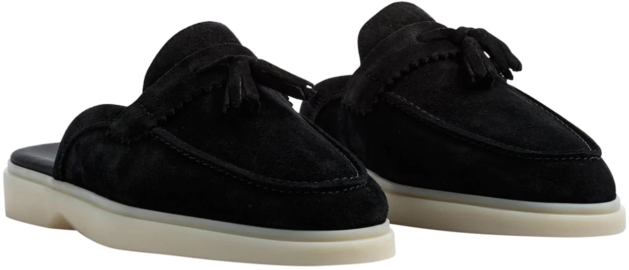 Mason Garments Amalfi Mule Nuovo Black Zwart