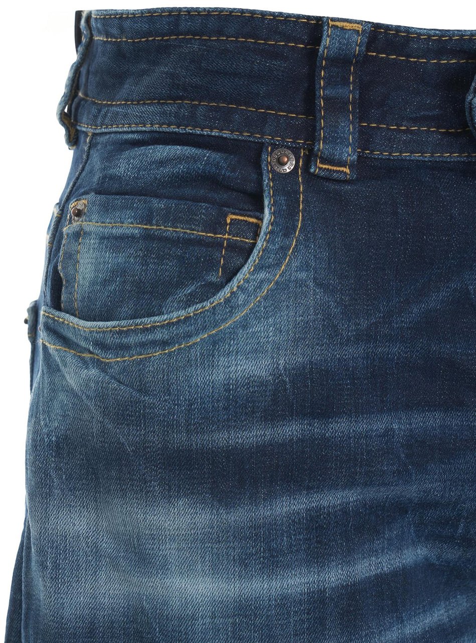 Dsquared2 Wide leg jeans '9 To 5' Blauw