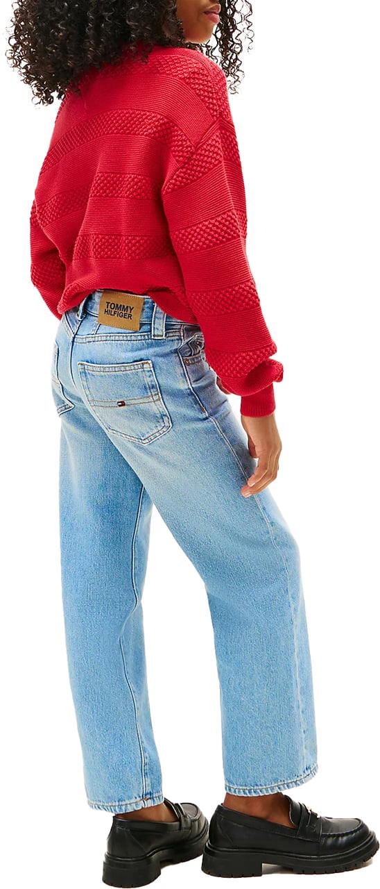 Tommy Hilfiger Girlfriend Jeans Blauw