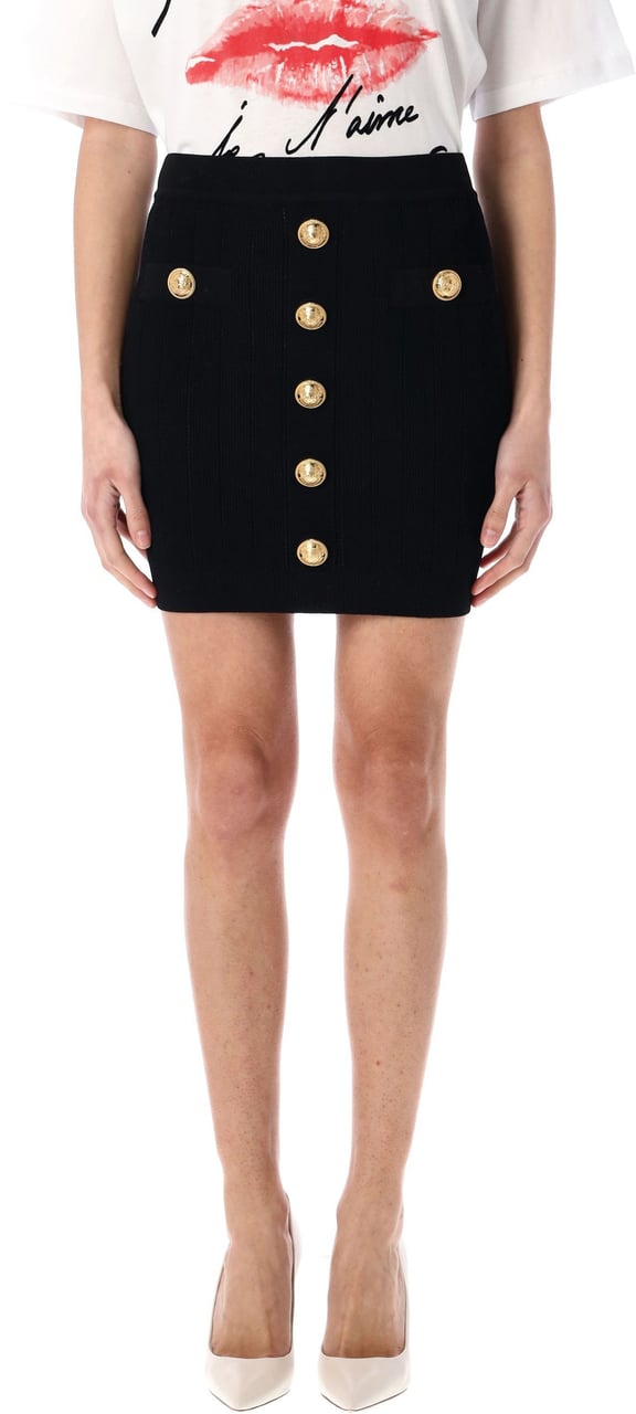 Balmain Skirts Black Zwart