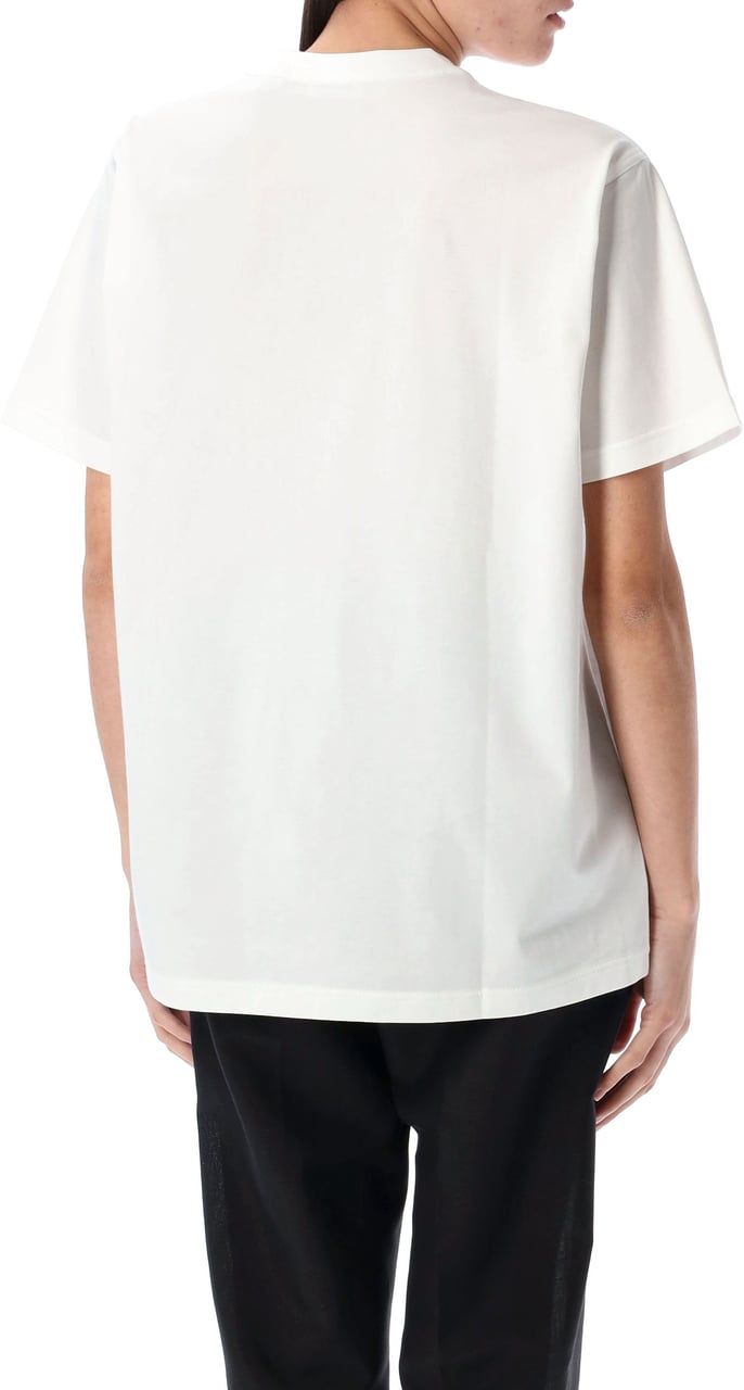 Burberry Carrick Chk Pkt A Bianco Wit