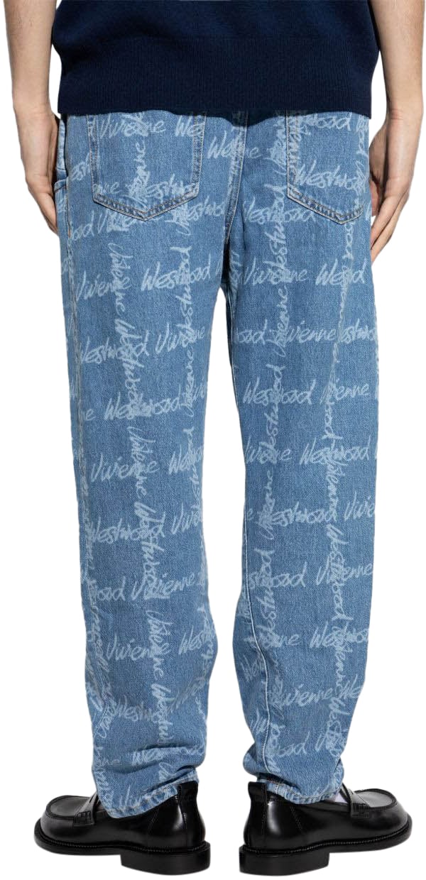 Vivienne Westwood Jeans Gridblue Blauw