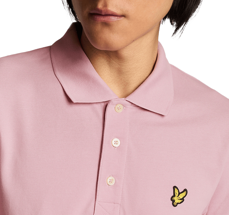 Lyle & Scott Lyle &amp; Scott Plain Polo Shirt Roze