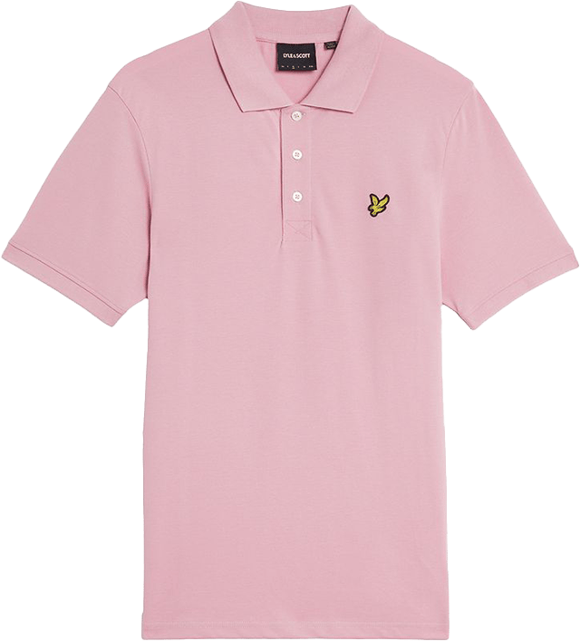 Lyle & Scott Lyle &amp; Scott Plain Polo Shirt Roze