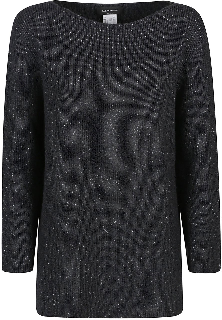 Fabiana Filippi Sweater Grey Grijs