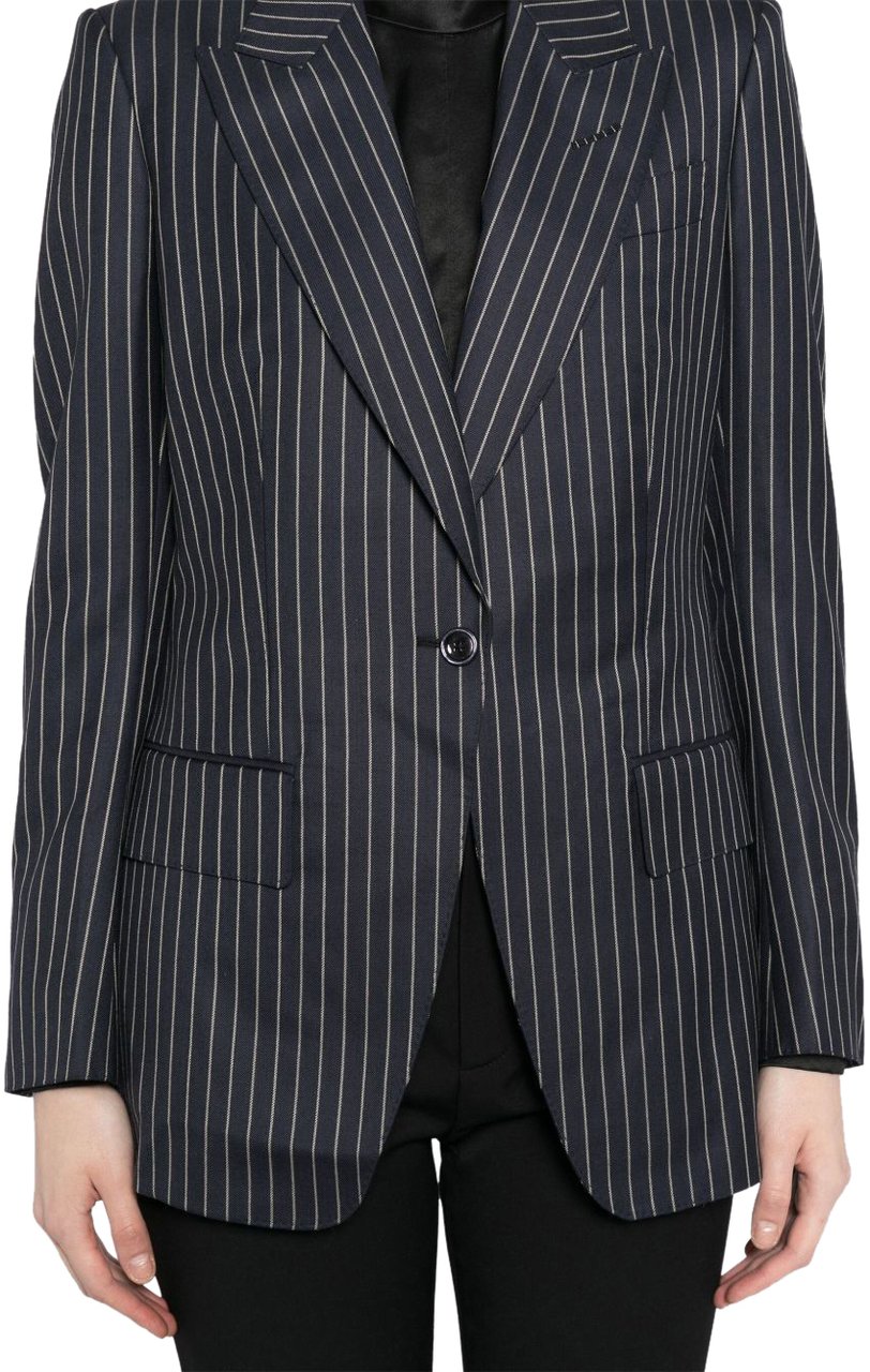 Tom Ford Jackets Blue Blauw