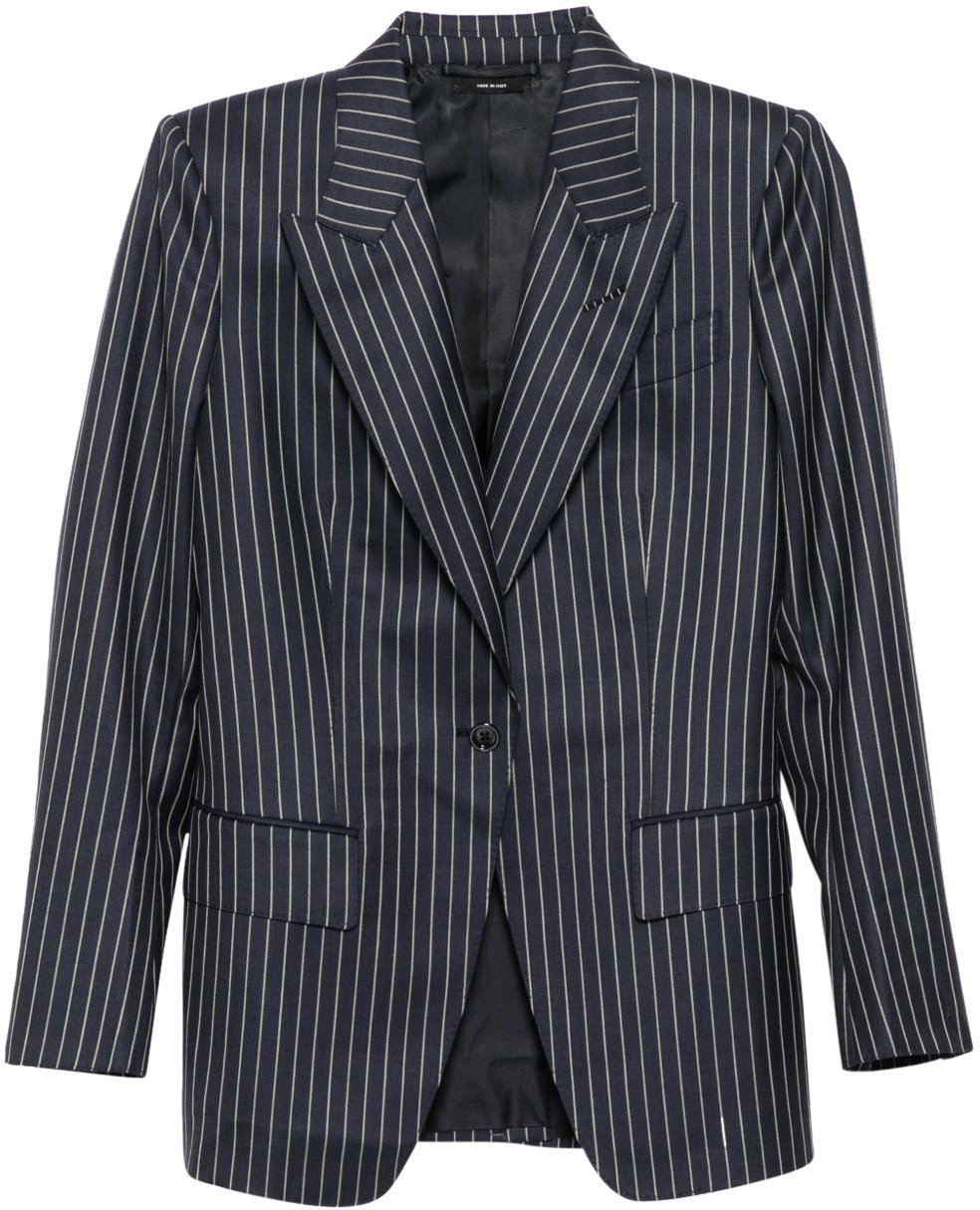 Tom Ford Jackets Blue Blauw