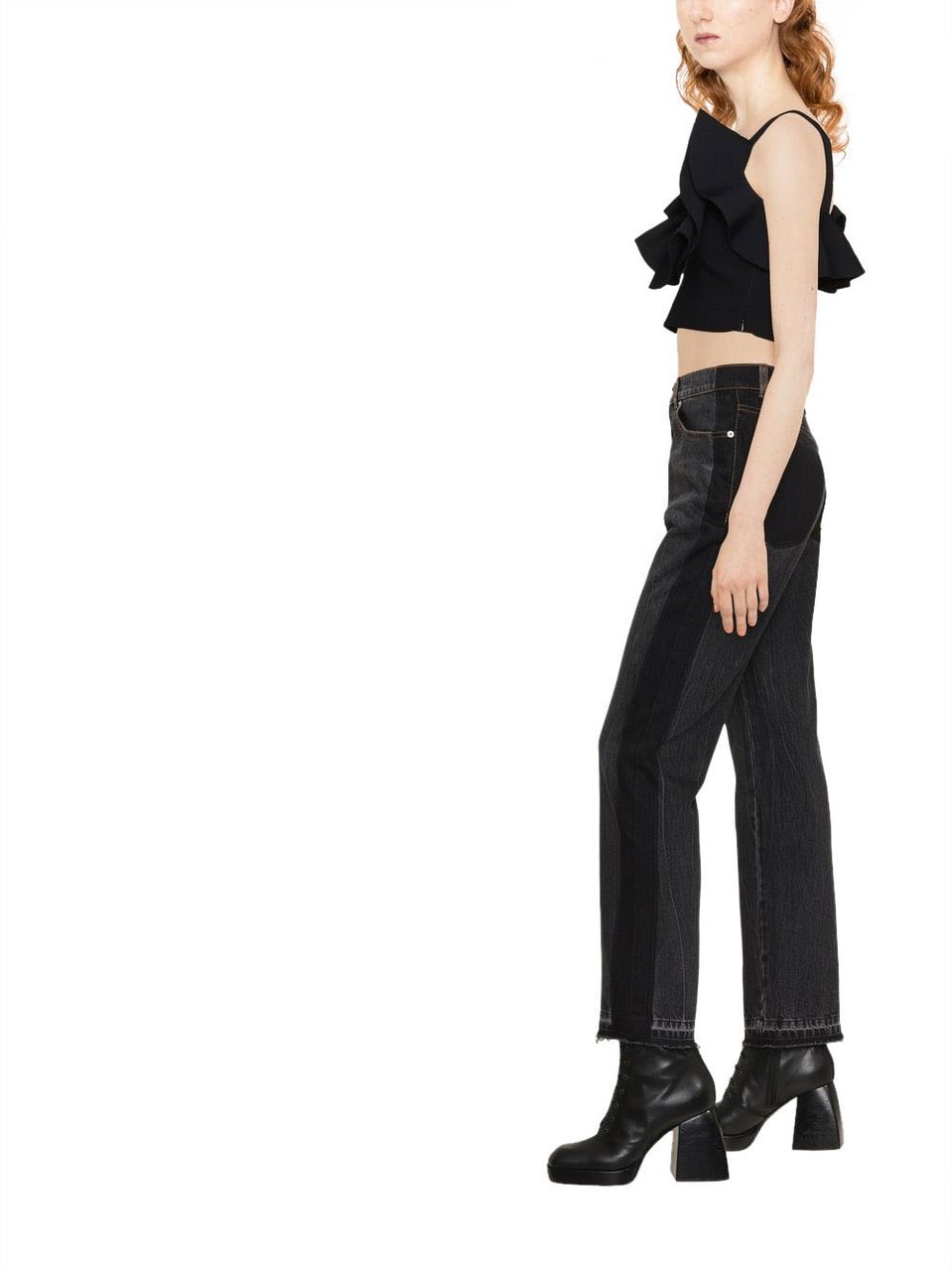 Alexander McQueen Jeans Black Zwart