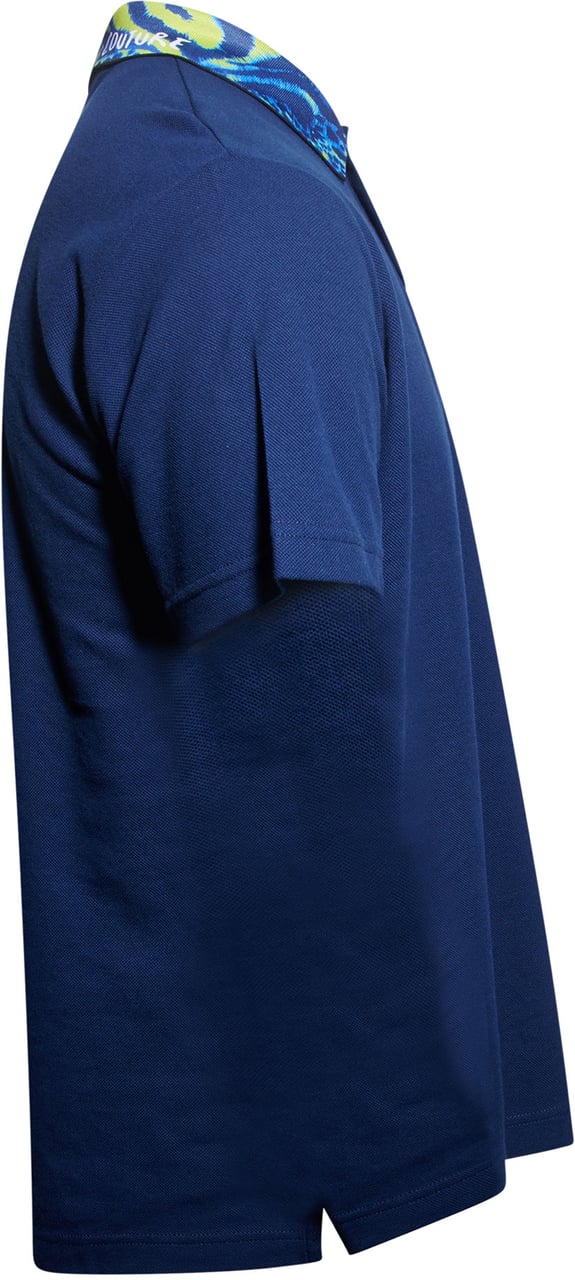Versace Jeans Couture Blue Polo Blauw