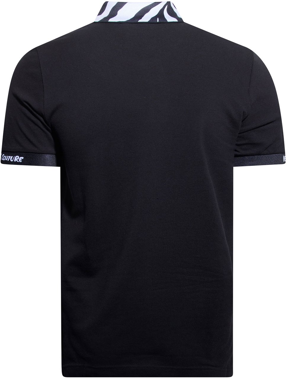 Versace Jeans Couture Black Zebra Polo Zwart