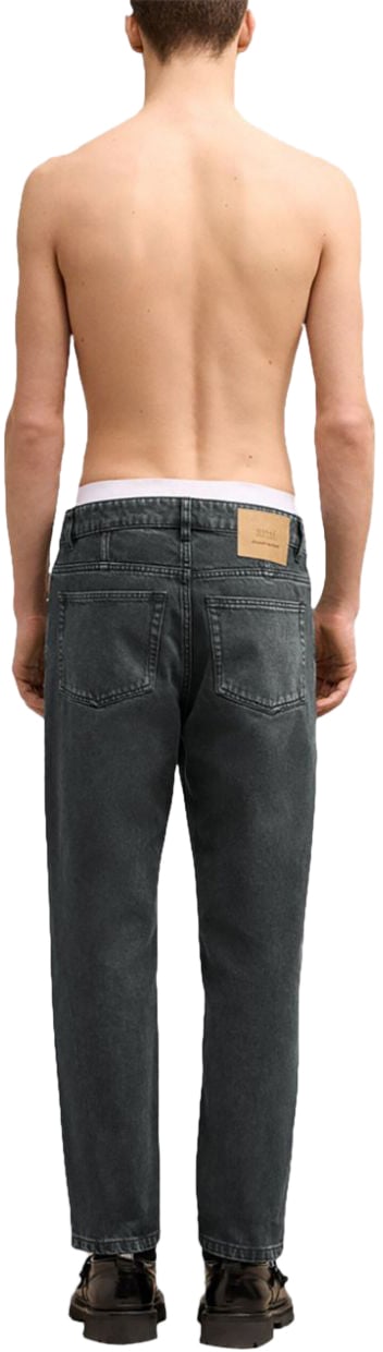 AMI Paris Jeans Black Zwart
