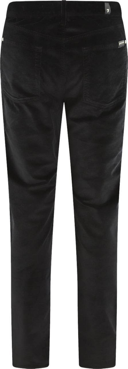 7 For All Mankind Heren SLIMMY CORDUROY VASAL BLACK Zwart