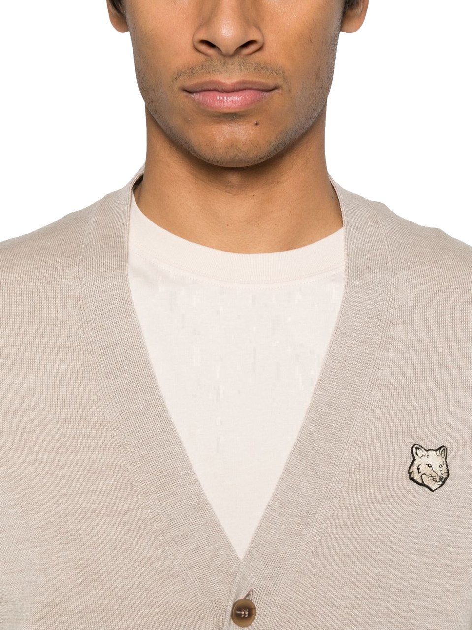 Maison Kitsuné Maison Kitsune' Sweaters Dove Grey Grijs