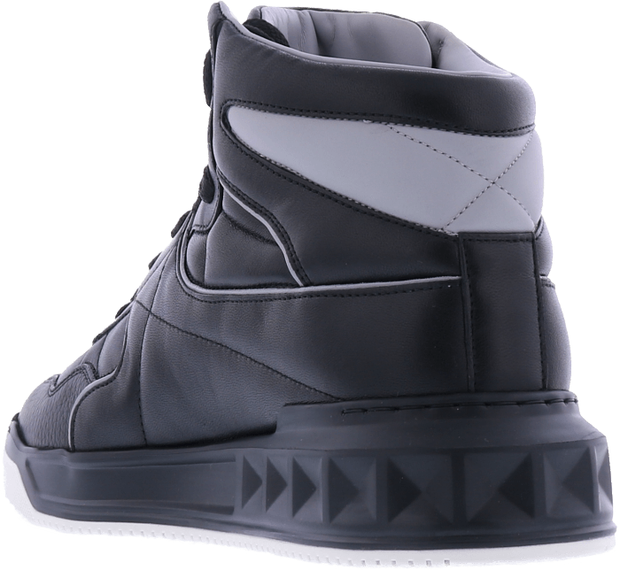 Valentino Heren Mid-Top Sneaker Zwart