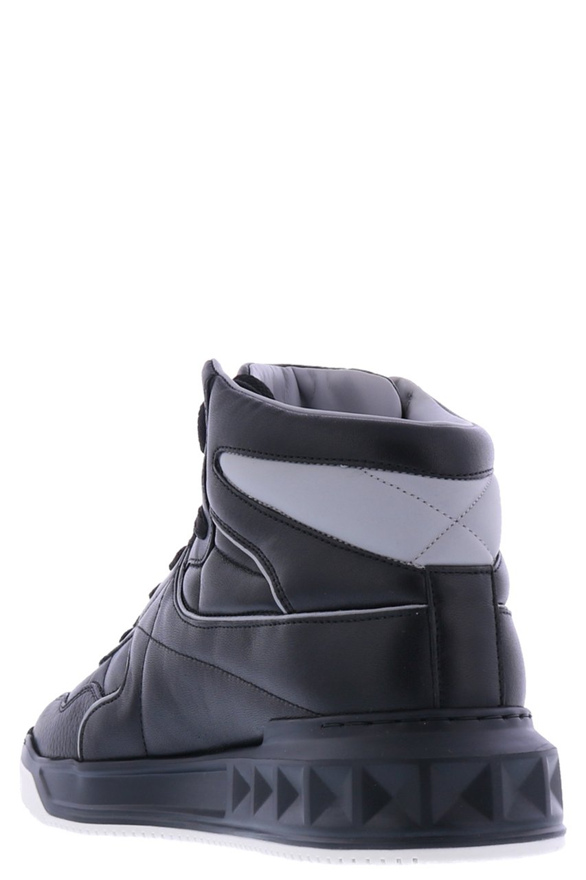 Valentino Heren Mid-Top Sneaker Zwart