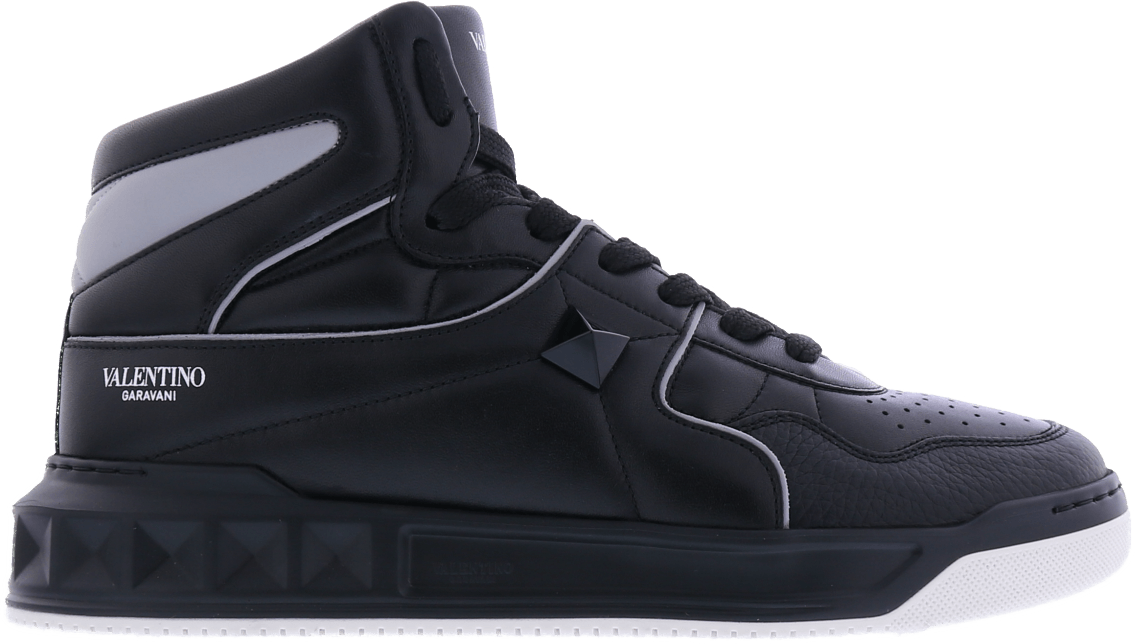 Valentino Heren Mid-Top Sneaker Zwart