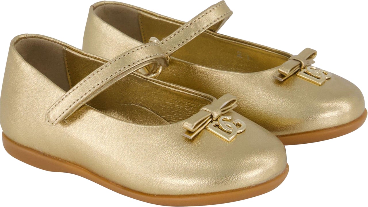 Dolce & Gabbana Dolce & Gabbana Kinder Meisjes Schoenen Goud Metallic