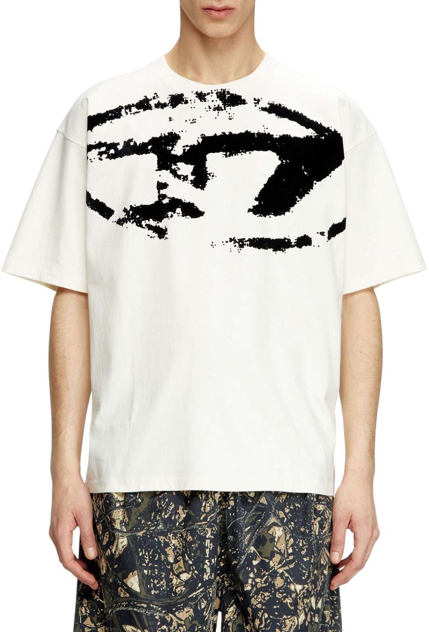 Diesel T-BOXT N14 T-Shirt Wit