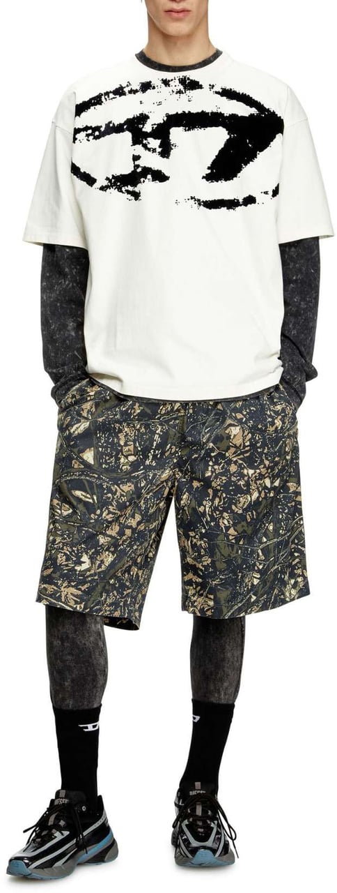 Diesel T-BOXT N14 T-Shirt Wit