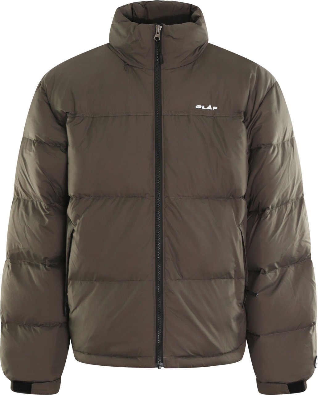 ØLÅF Heren Puffer Jacket Grijs Grijs