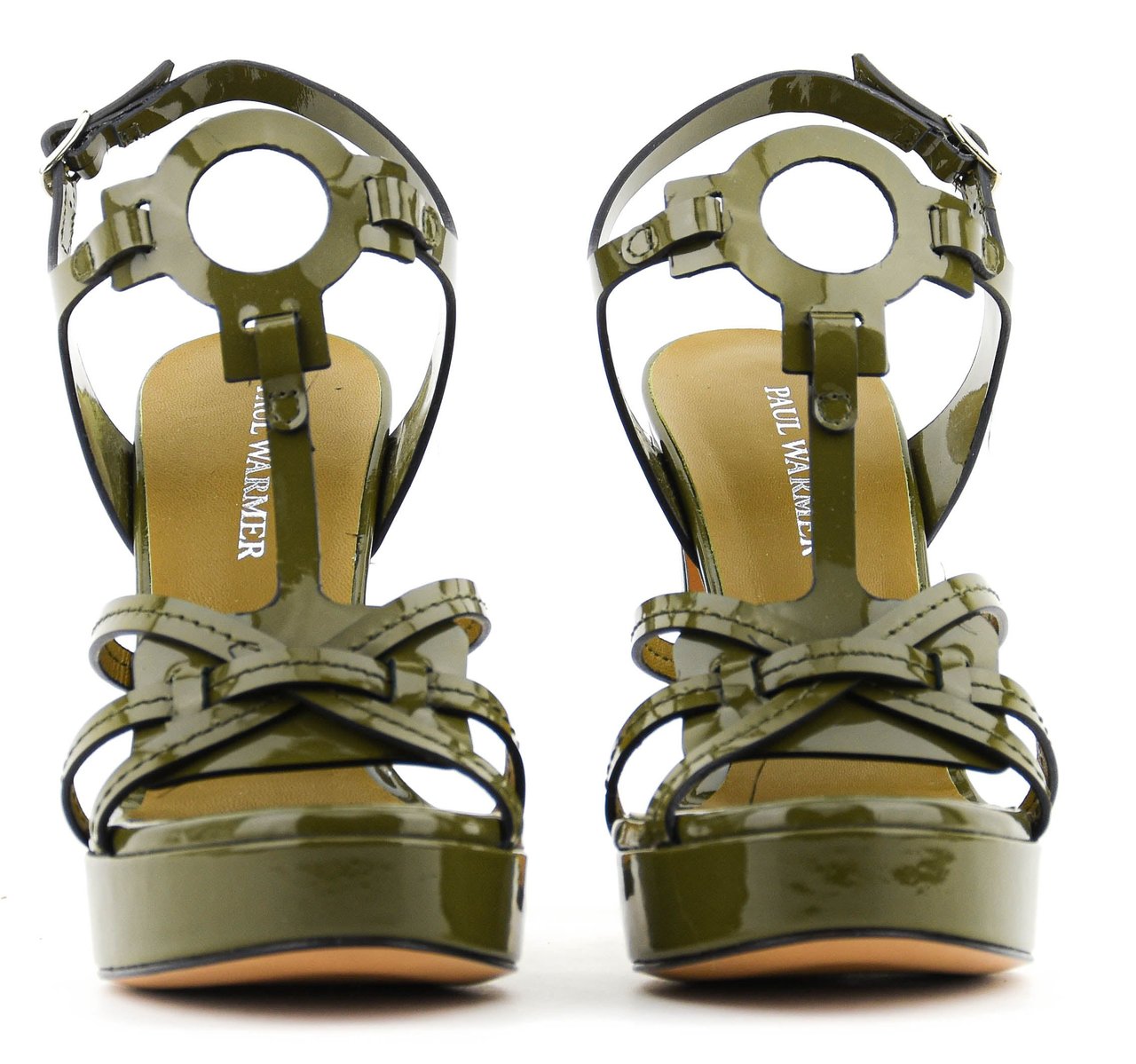 Paul Warmer Paris Sandals Kaki Groen