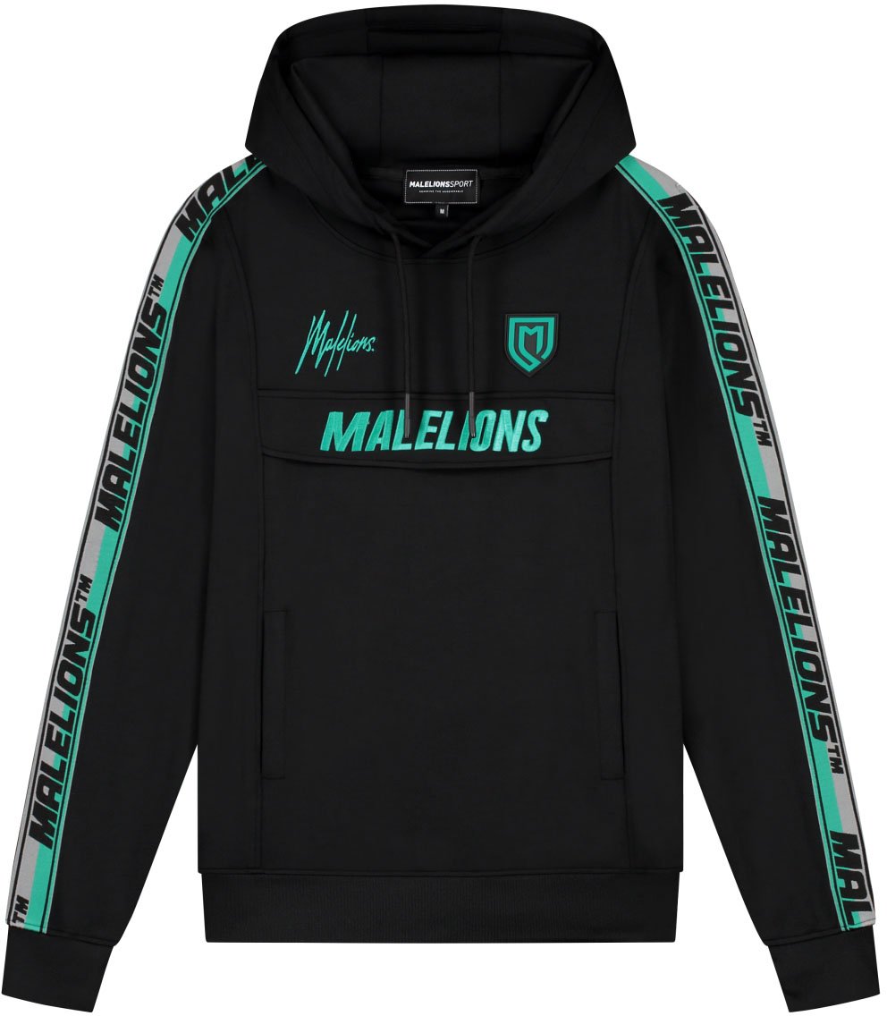 Malelions Malelions Sport Warming-Up Hoodie Zwart