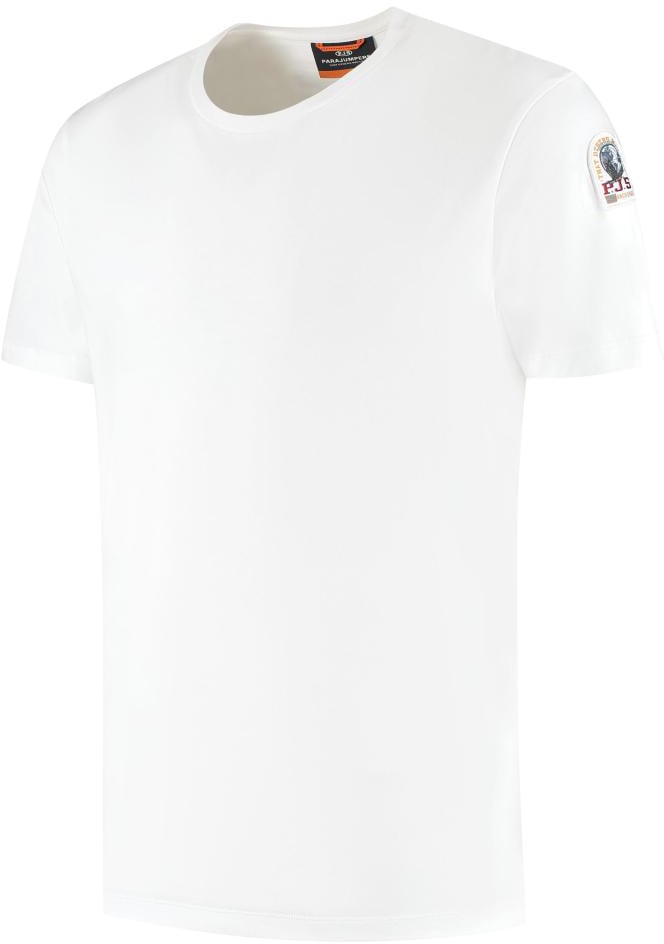PARAJUMPERS｜ (SHISPARE TEE (25SS-PMTSEY27-325)) SHISPARE - T-SHIRT WHITE pour homme | Parajumpers® FR