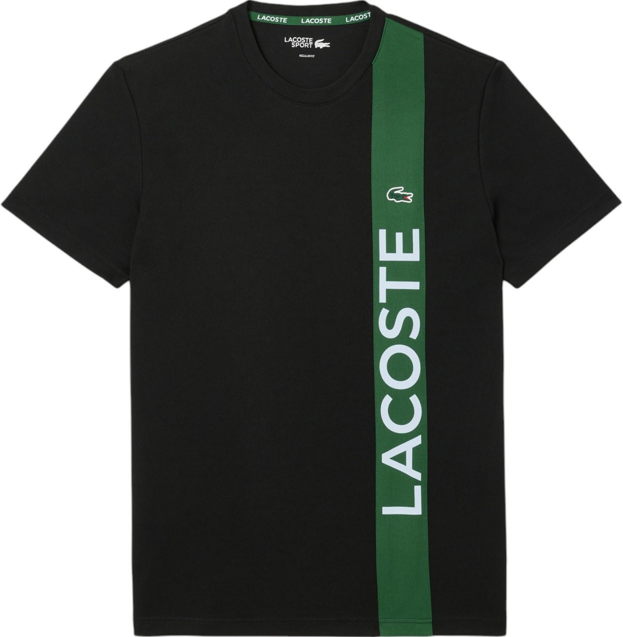 Lacoste Heren T-Shirt Zwart