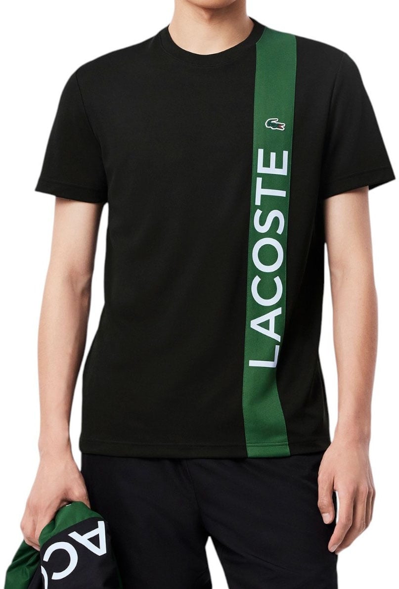 Lacoste Heren T-Shirt Zwart