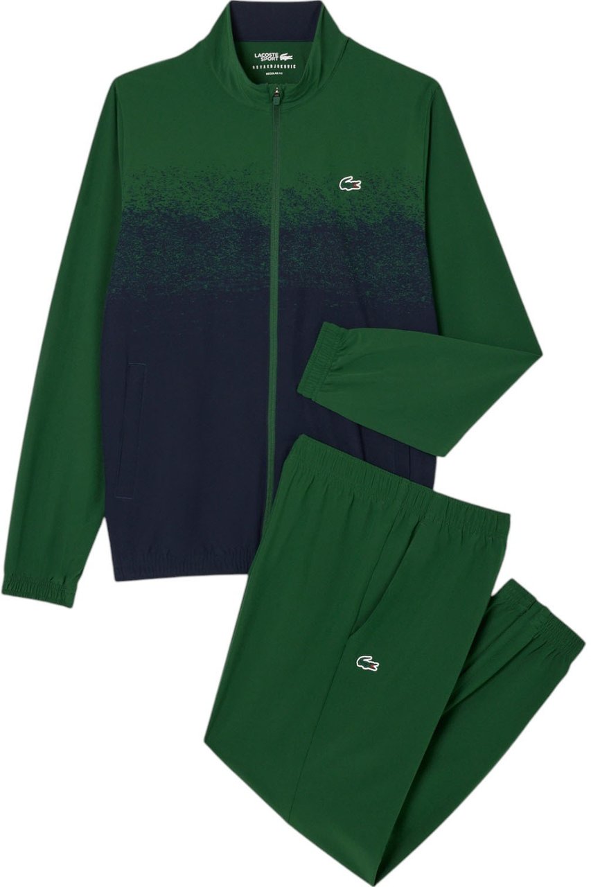 Lacoste Heren Trainingspak Groen