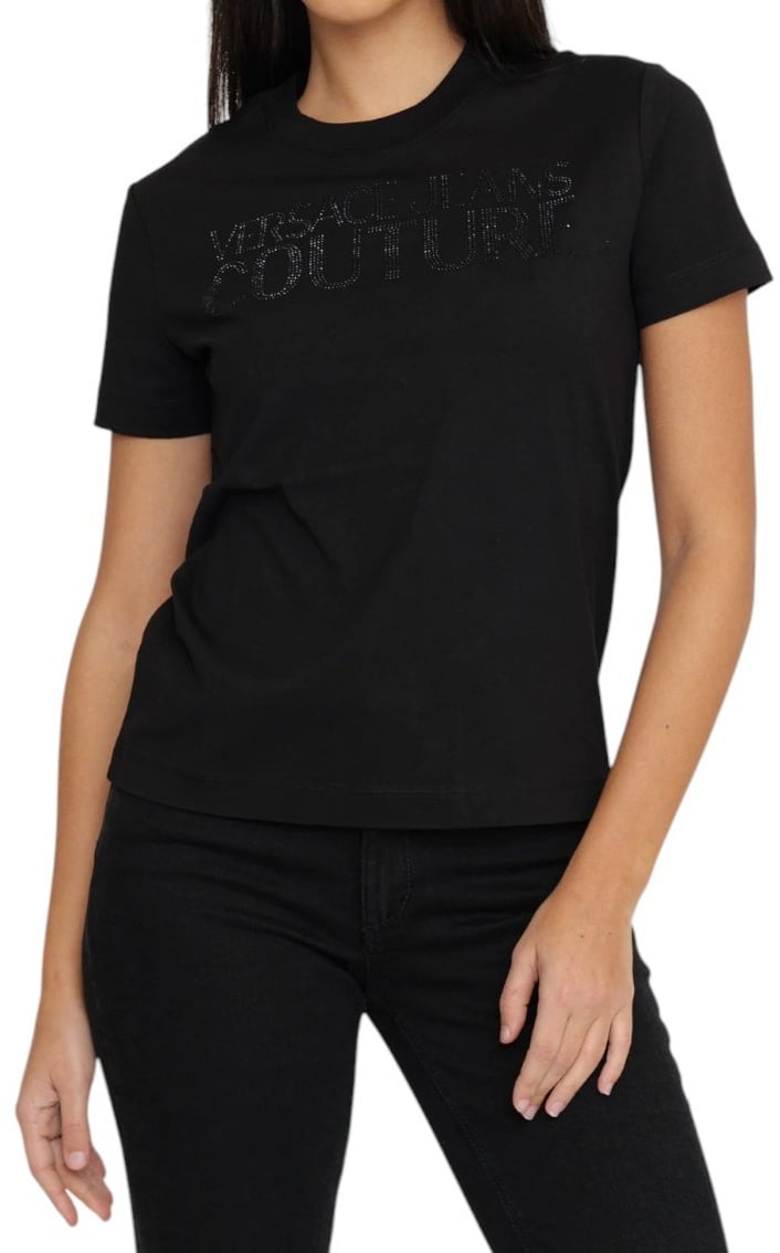 Versace Jeans Couture Dames T-shirt Zwart
