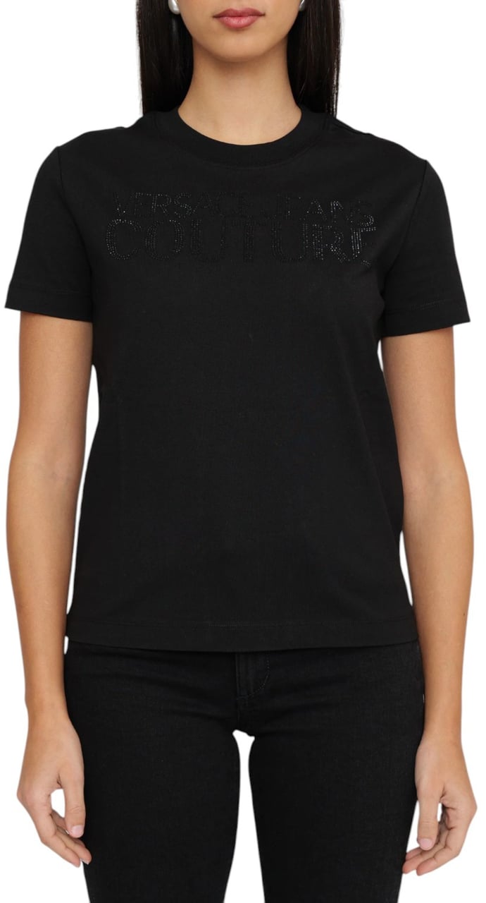 Versace Jeans Couture Dames T-shirt Zwart