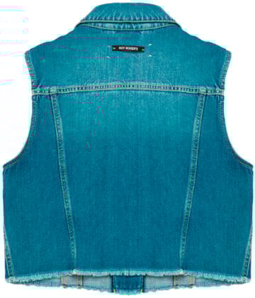 Roy Roger's Jackets Denim Blauw