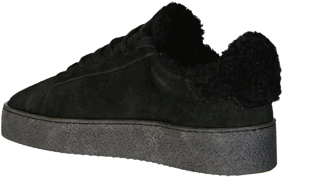 Dsquared2 Dsquared2 Leather Sneakers Zwart