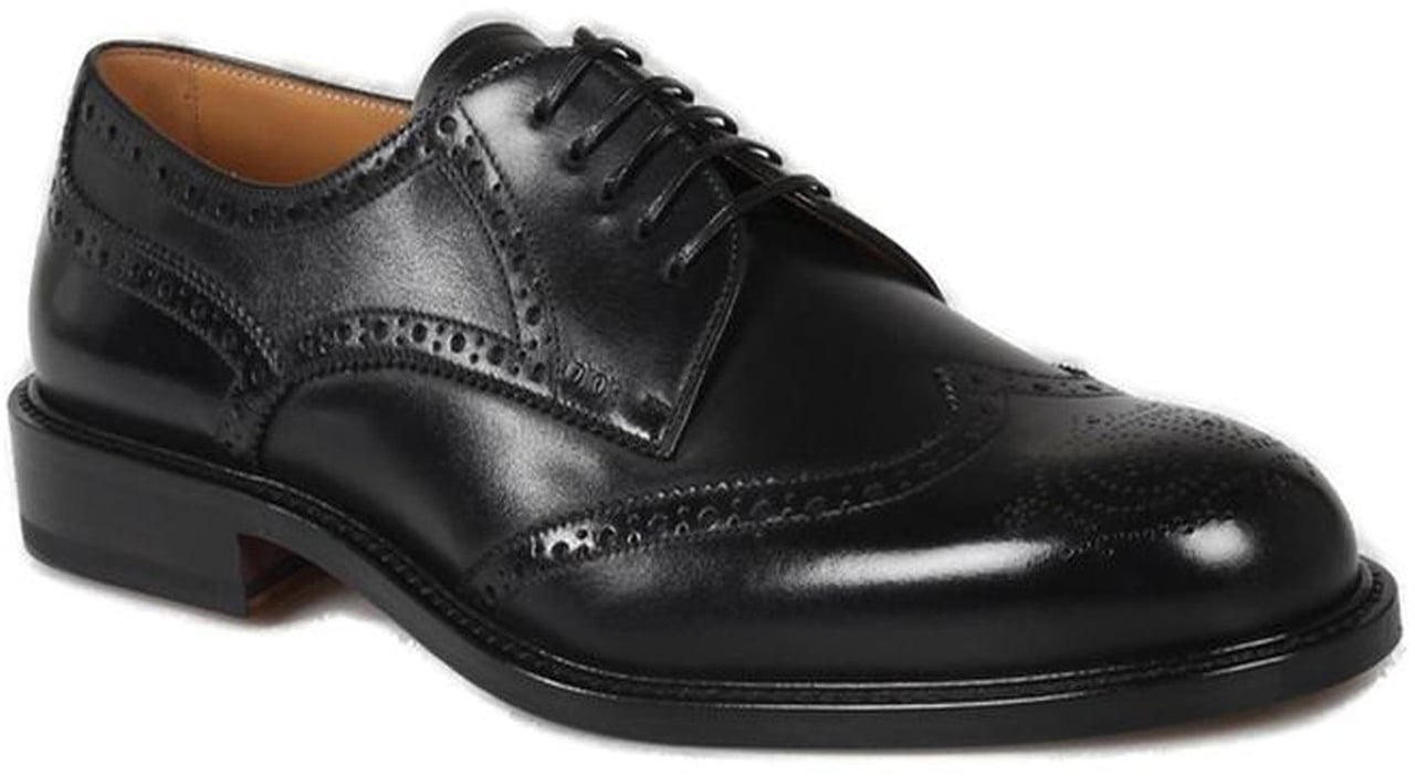 Dior Dior Embassy Derby Shoes Zwart