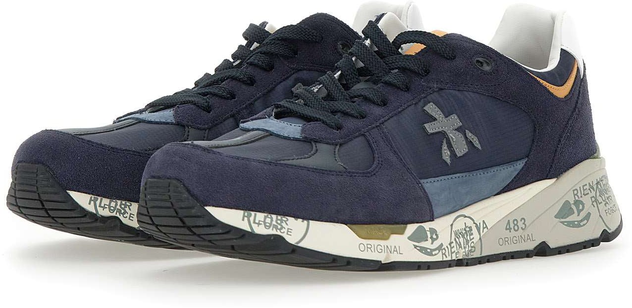 Premiata Premiata Sneakers Blu Blauw