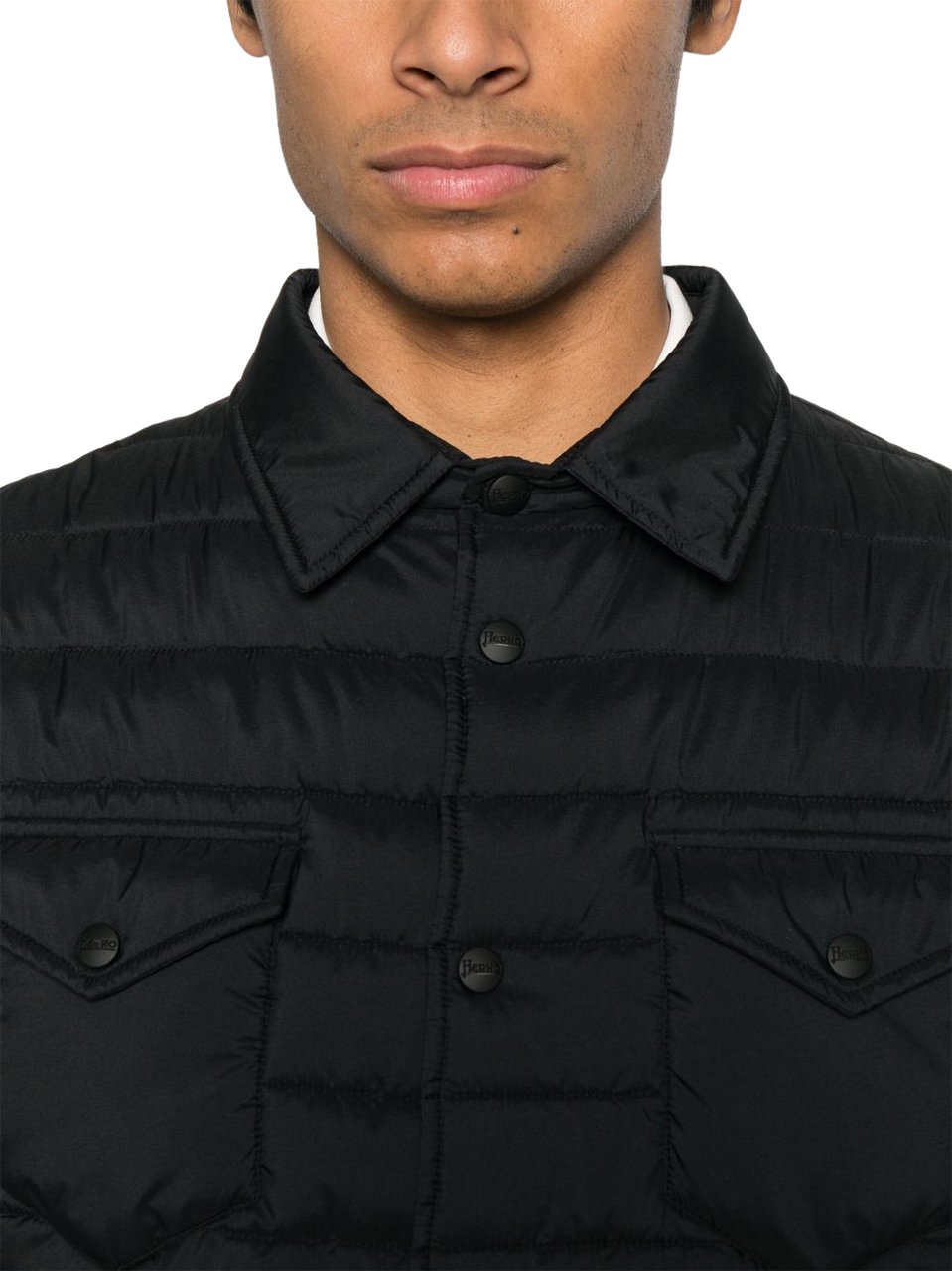Herno Shirts Black Zwart
