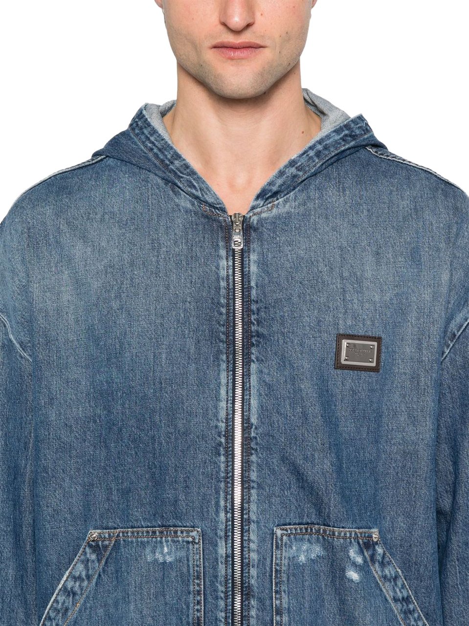 Dolce & Gabbana Coats Blue Blauw