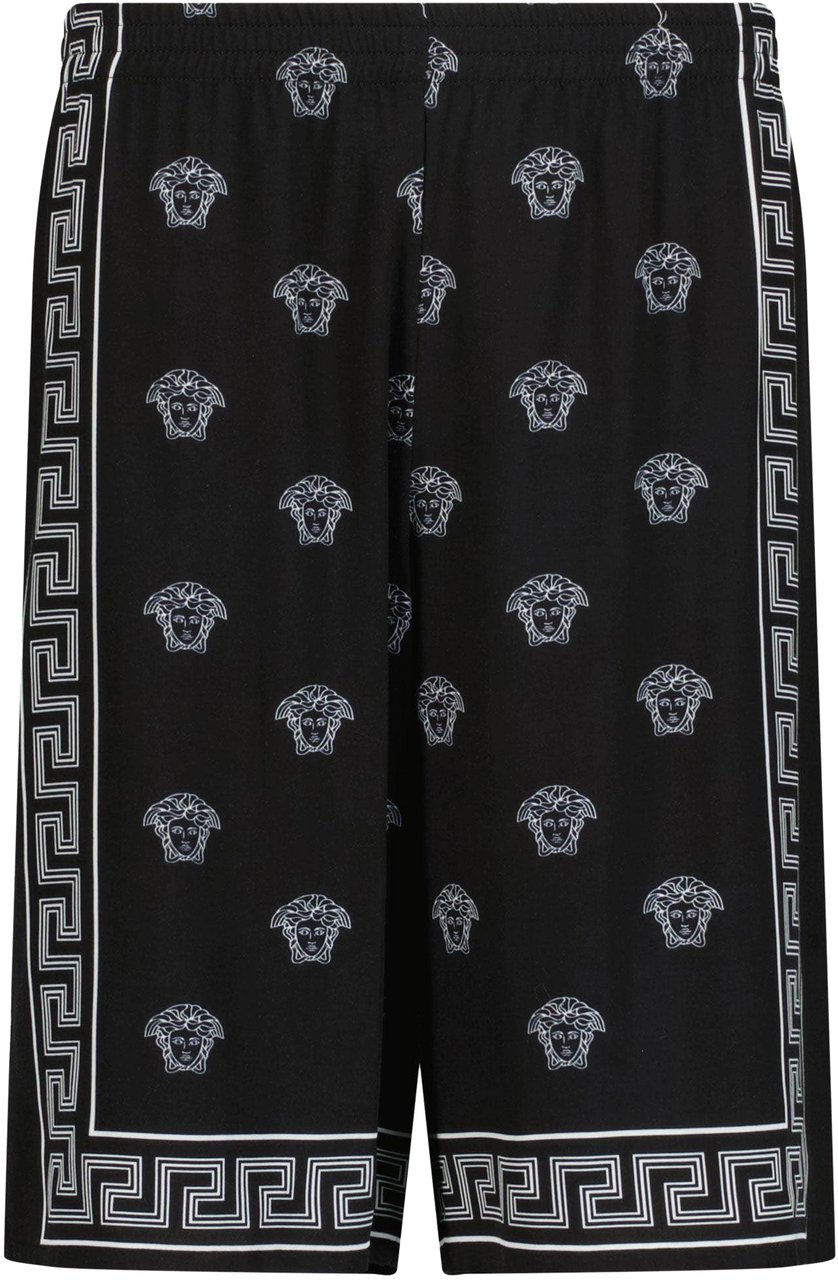Versace Versace Kinder Jongens Shorts In Zwart Zwart