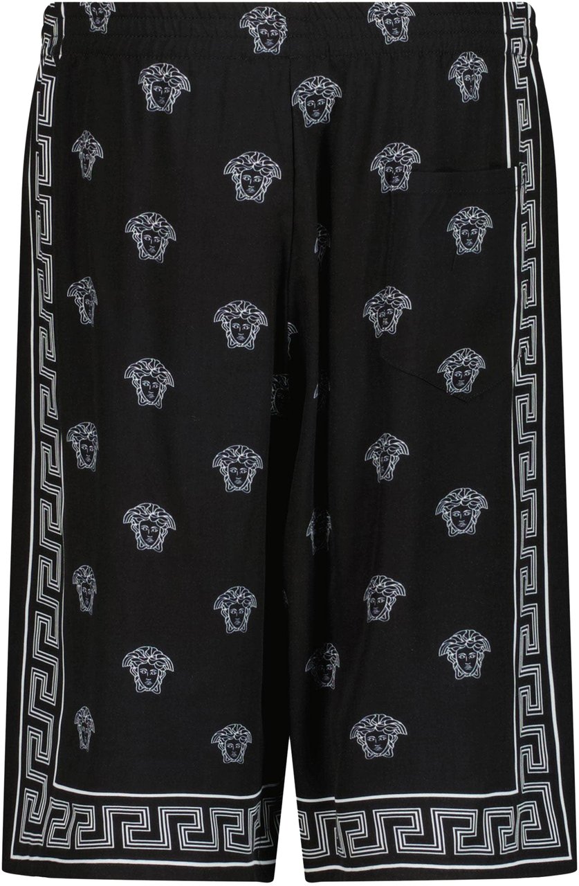 Versace Versace Kinder Jongens Shorts In Zwart Zwart