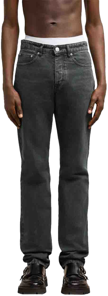 AMI Paris Jeans Black Zwart
