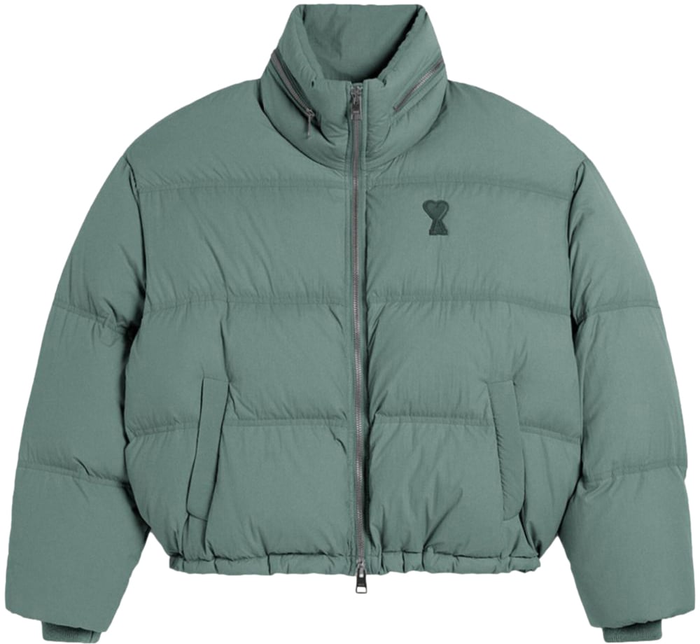 AMI Paris Jackets Green Groen