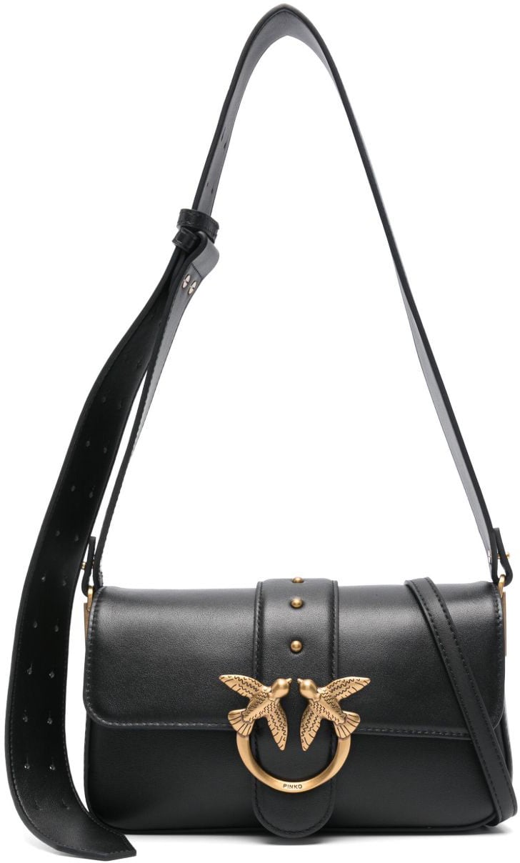 Pinko Bags Nero Gold Divers