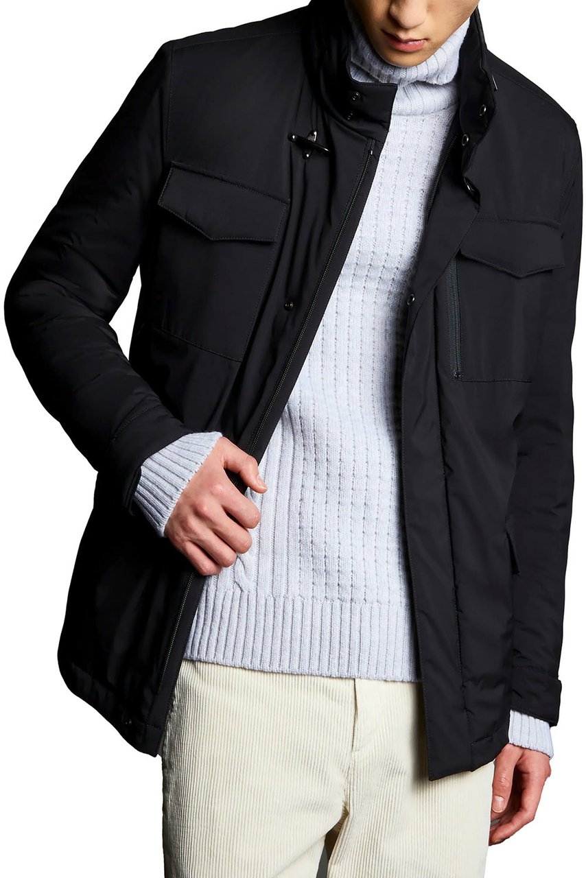 Fay Jackets Black Zwart