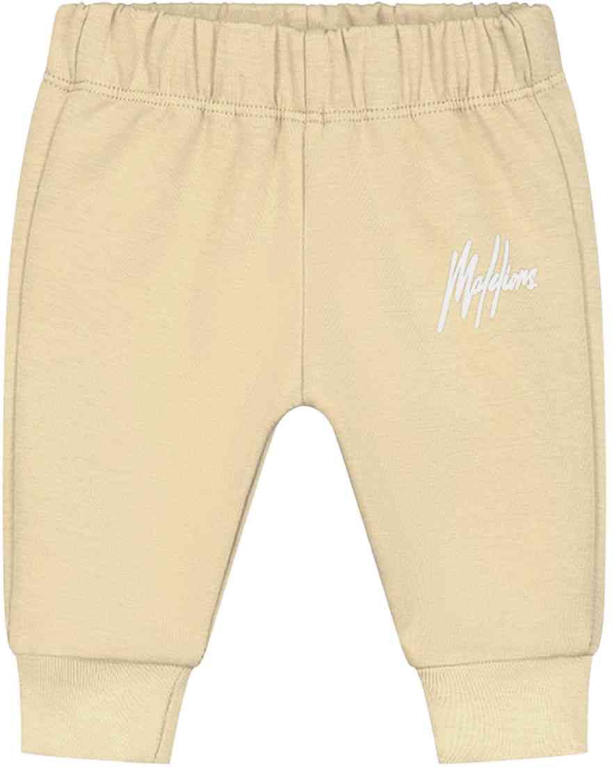 Malelions Malelions Baby Signature Sweatpants Beige
